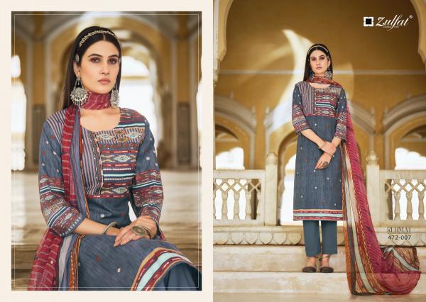 Zulfat Rehmat Cotton Dress Material Collection